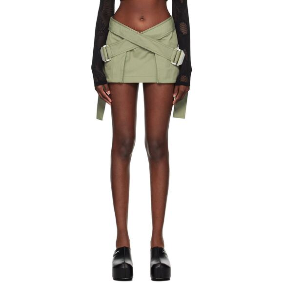 Dion Lee Belted Mini Skirt - 28 - Picture 1 of 4